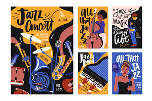 Jazz Poster Set