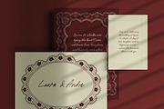 Vintage Lace Frames Clipart Set, an Object Illustration by Teresa Art Store (Thumbnail 6 of 7)