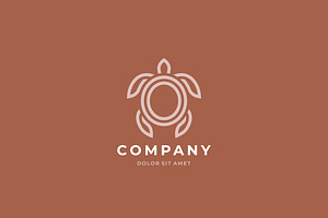 Turtle logo design.