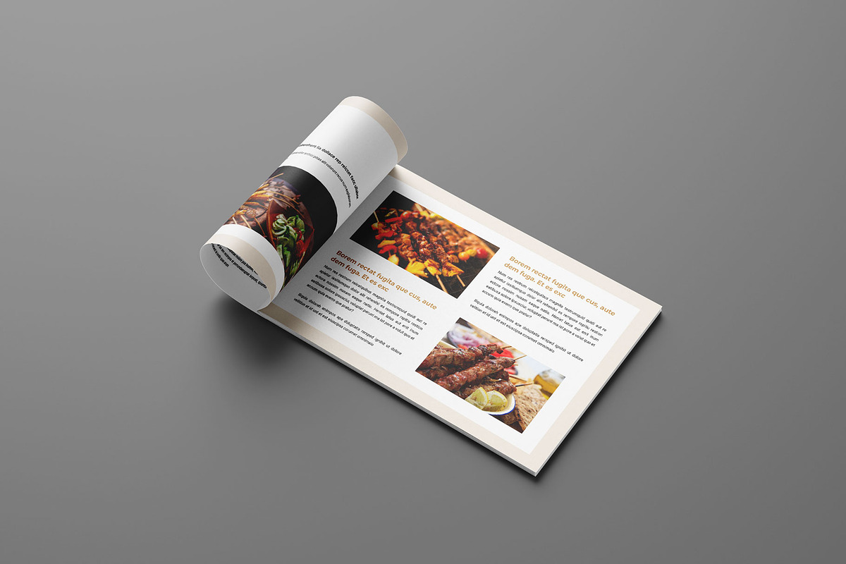 Recipe Book &Cooking Magazine Layout, a Magazine Template by Seeing-art (Photo 6 of 10)