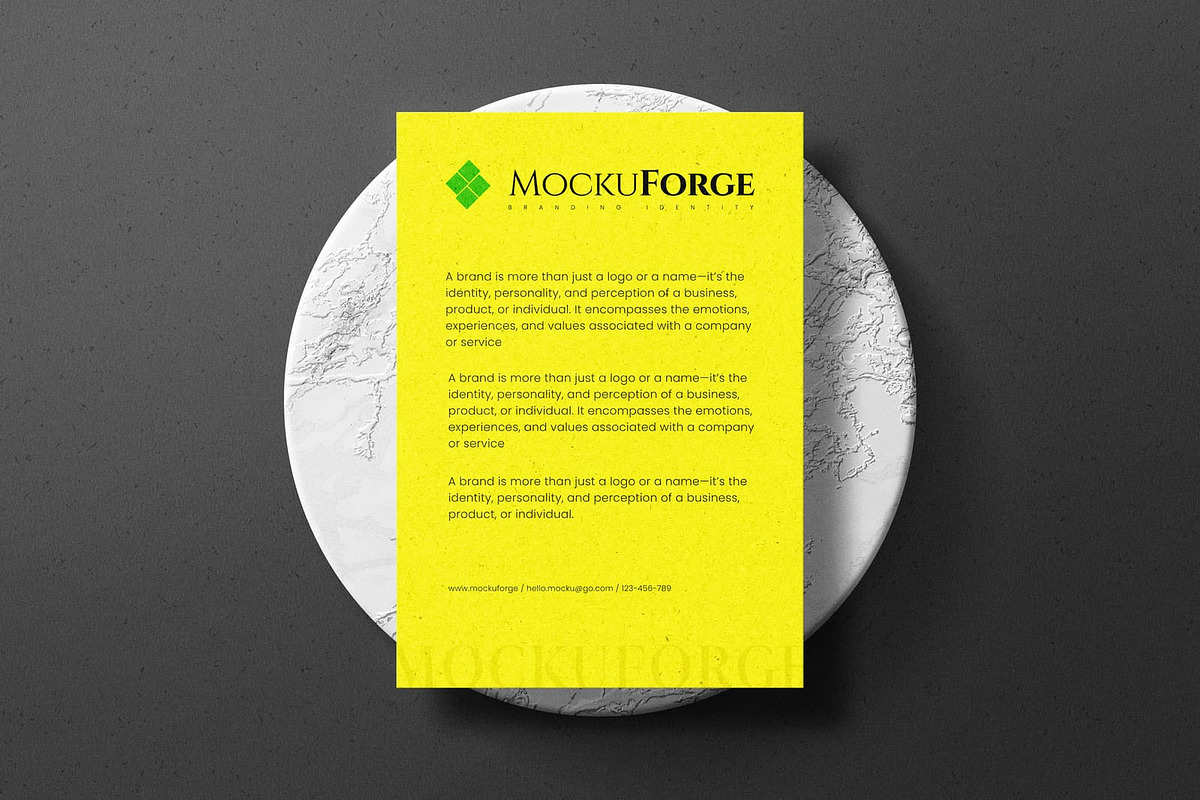 MockuForge Brand Identity, an Advertising Mockup by etigma.com (Photo 16 of 26)