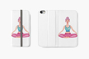 Watercolor Yoga Set, a Healthcare Illustration by Tabiti (Thumbnail 19 of 30)