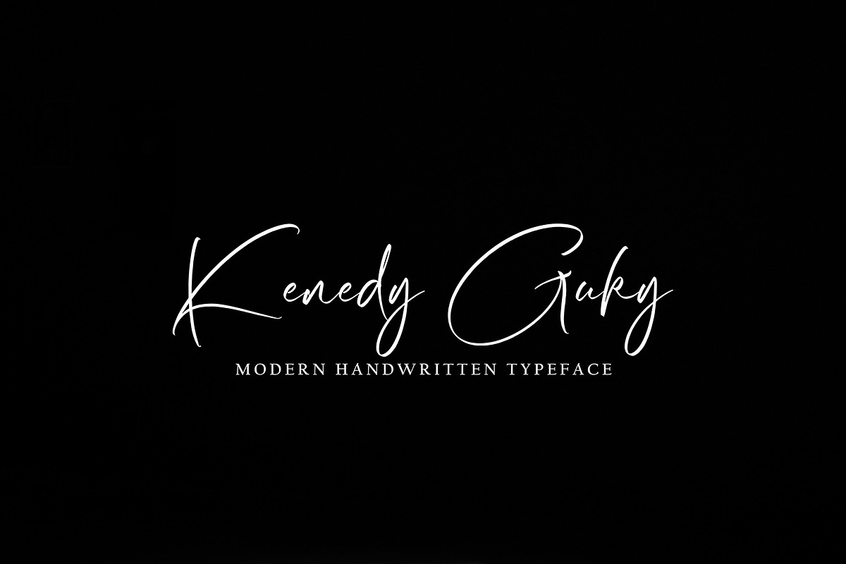 Angus Remy, a Handwritten Font by HaKi Studio (Photo 4 of 5)