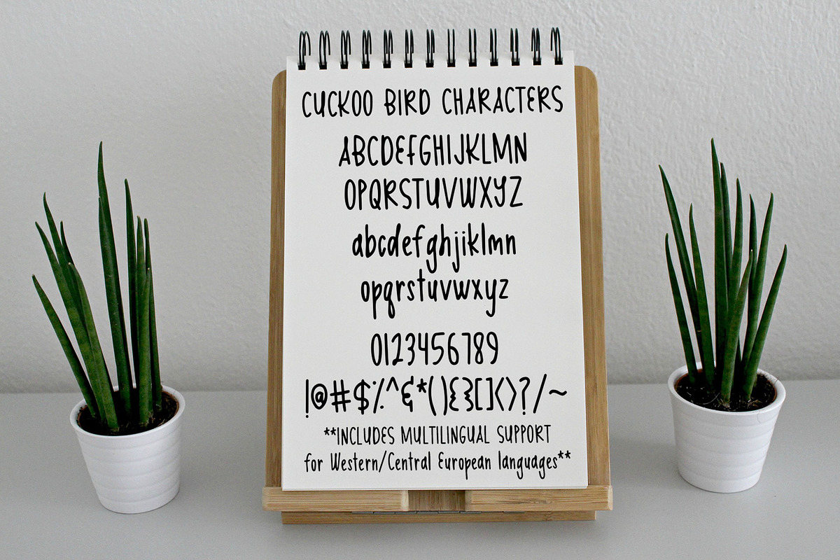 Cuckoo Bird Font preview 7