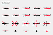 Helicopters - Modern Graphics, an Illustration by illugrama (Thumbnail 5 of 7)