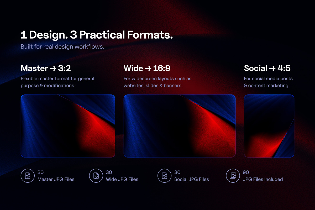 Abstract Red Blue Grainy Backgrounds, a Background Graphic by Artbeaut (Photo 5 of 12)