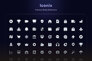 Iconix - Premium Sharp Solid Icons, a Solid Icon by KushJain (Thumbnail 2 of 7)