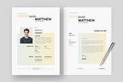 Resume, a Resume Template by KreateTribe (Thumbnail 2 of 7)