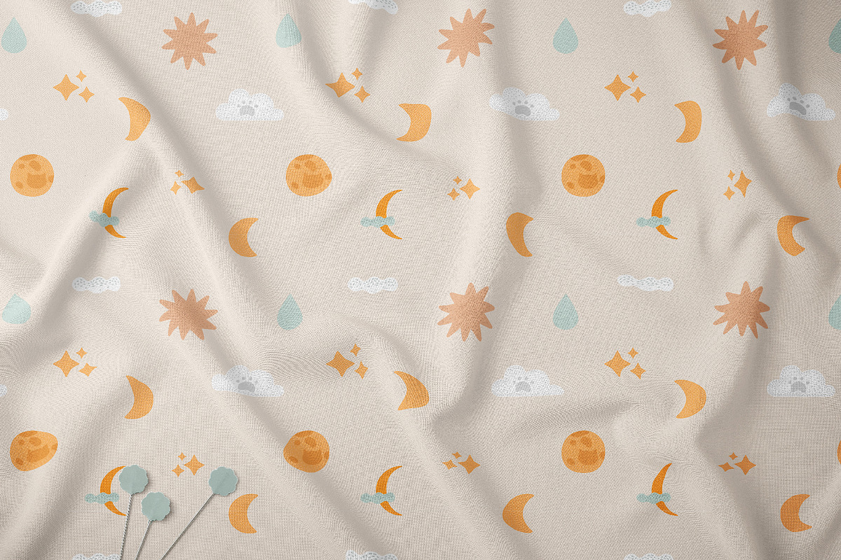 Cat stickers. Vector set. + Pattens., a Pattern Graphic by anna khramtsova (Photo 13 of 14)