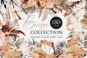 Watercolor Bundle -Beige Collection, an Illustration by Beigetime (Thumbnail 1 of 9)