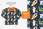 Outer Space clipart Solar System set, an Illustration by Watercolor Nastasia Art (Thumbnail 9 of 11)