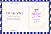 Whimsy Bows, a Decorative Illustration by PeDe Designs (Thumbnail 6 of 7)