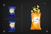 Snack Packaging Mockup Set, a Packaging Mockup by HelenStock (Thumbnail 9 of 13)