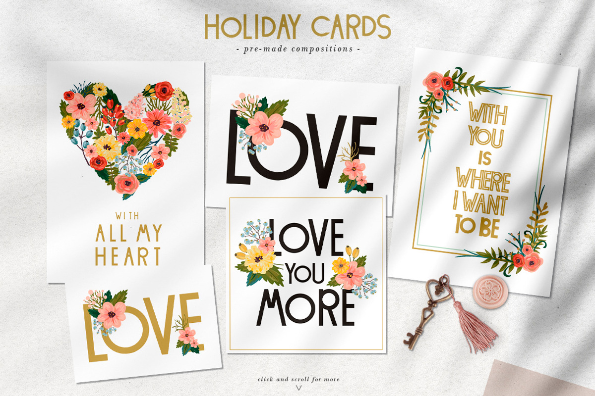 About LOVE collection, a Decorative Illustration by Wenona (Photo 3 of 6)