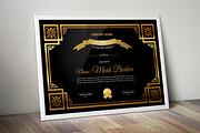 Certificate Word | PSD | AI, a Stationery Template by Curve Design (Thumbnail 2 of 3)