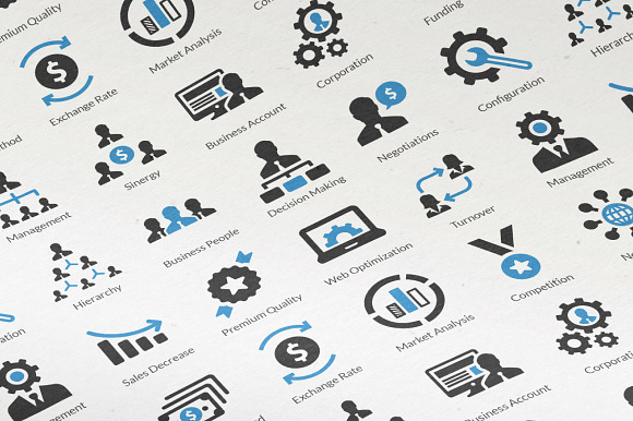 20 Business Icons Vol. 4