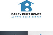 B letter Real Estate Logo design, a Branding & Logo Template by MR.A (Thumbnail 4 of 5)