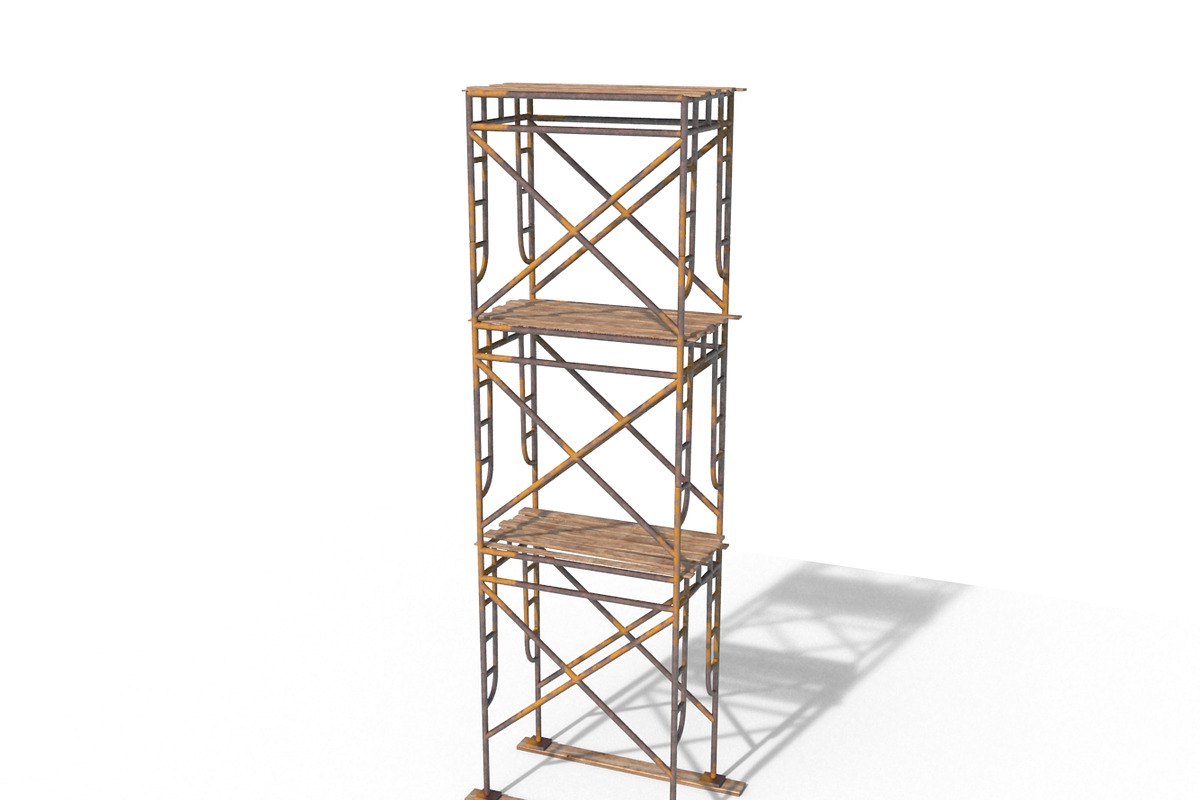 Scaffold, an Architecture 3D Model by Tedi Permana (Photo 4 of 6)