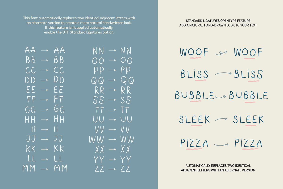 GLORIOUS SCRIBBLE | Handwritten Font, a Handwritten Font by type peace (Photo 8 of 10)