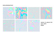 Holographic Glitch Abstract Textures, a Texture Graphic by Marie T (Thumbnail 6 of 8)