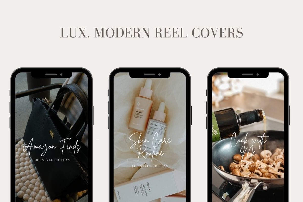 INSTAGRAM REEL COVERS 20 Minimalist, a Social Media Template by Bloom and Flourish (Photo 3 of 3)