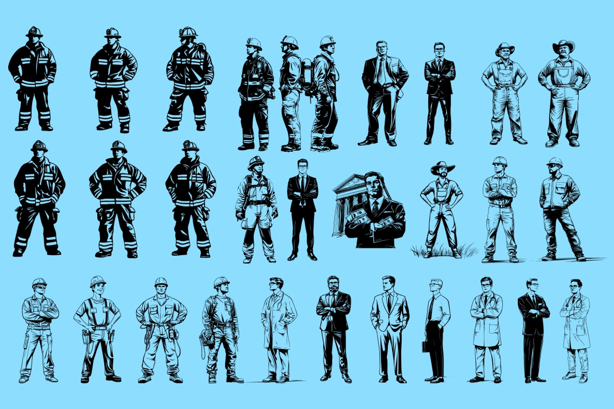 300 illustration 70 Profession Job, a Work Illustration by Nocturnal Wolf (Photo 6 of 19)