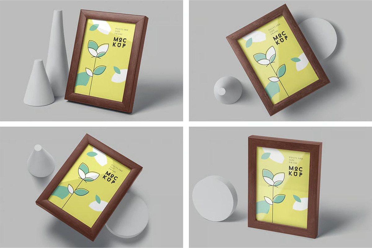 5 x 7 inches Frame Mockups, an Advertising Mockup by megostudi0 (Photo 1 of 6)