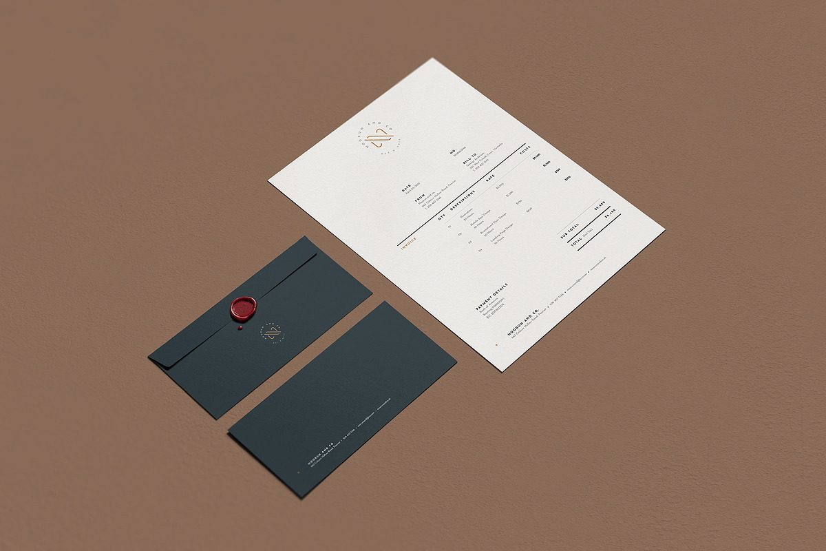 Noorun and Co. Brand Identity, a Stationery Template by AyshaCanvas (Photo 5 of 7)