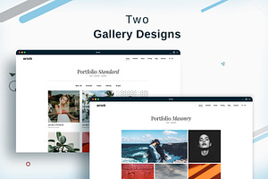 Photography HTML Website Template