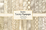 Luxury Champagne Textures, a Texture Graphic by Digital Curio (Thumbnail 1 of 8)