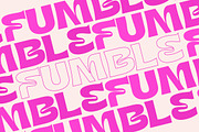Fumble Sans Font, a Sans Serif Font by Salt & Pepper Designs (Thumbnail 5 of 9)