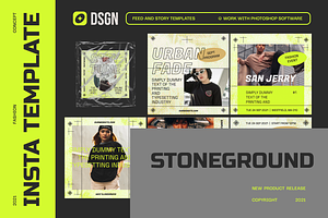 Stoneground Instagram Template
