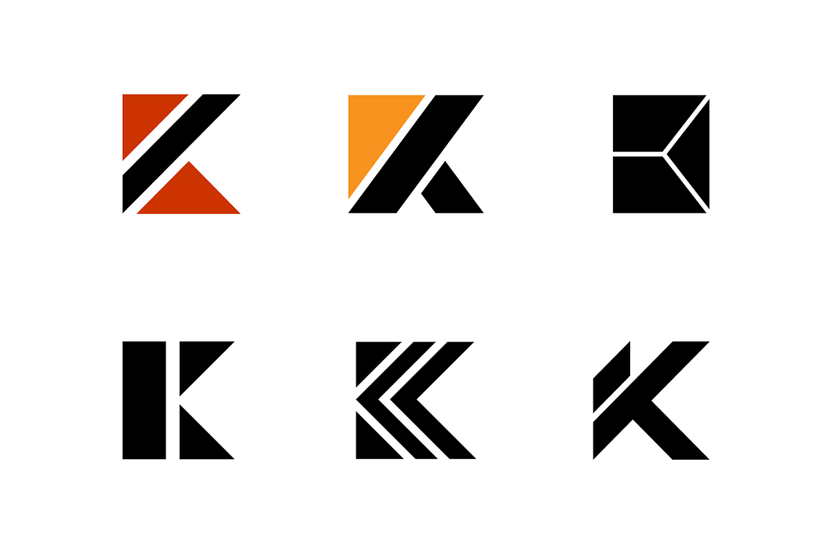 Letter  K Logo, a Branding & Logo Template by Rhealea_Design