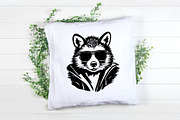 Raccoon SVG Bundle - Raccoon Clipart, an Animal Illustration by YouniqueArtwork (Thumbnail 5 of 5)