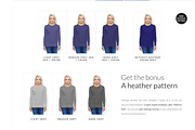 Women Raglan Mock-ups Set DEMO, a Books & Magazine Mockup by Apparel_Mockups (Thumbnail 15 of 24)
