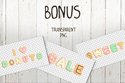 Tasty donuts set, an Object Graphic by Rapapazzi (Thumbnail 5 of 5)