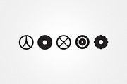Gears - Vector Set, an Object Graphic by Prixel Creative (Thumbnail 5 of 5)