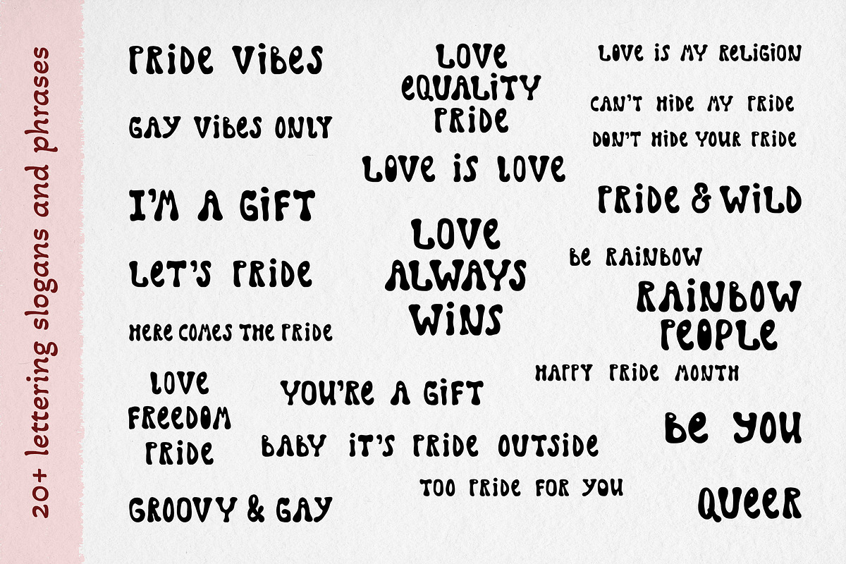 Pride vibe vector & raster graphics, a Seasonal Illustration by Paper Cherry (Photo 8 of 18)