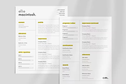 Designer Resume Template Canva, a Resume Template by frommakertomaker (Thumbnail 3 of 8)