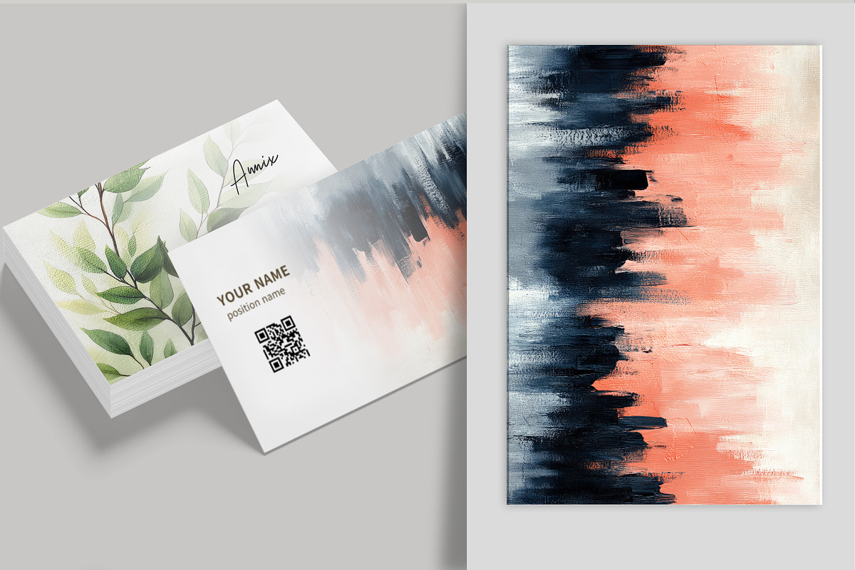 Abstract oil painting art wallpaper, a Decorative Illustration by fei long (Photo 7 of 10)