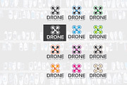 Drone logo, a Branding & Logo Template by Luis Quesada Design (Thumbnail 3 of 5)