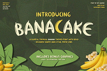 Banacake – Playful Banana Font