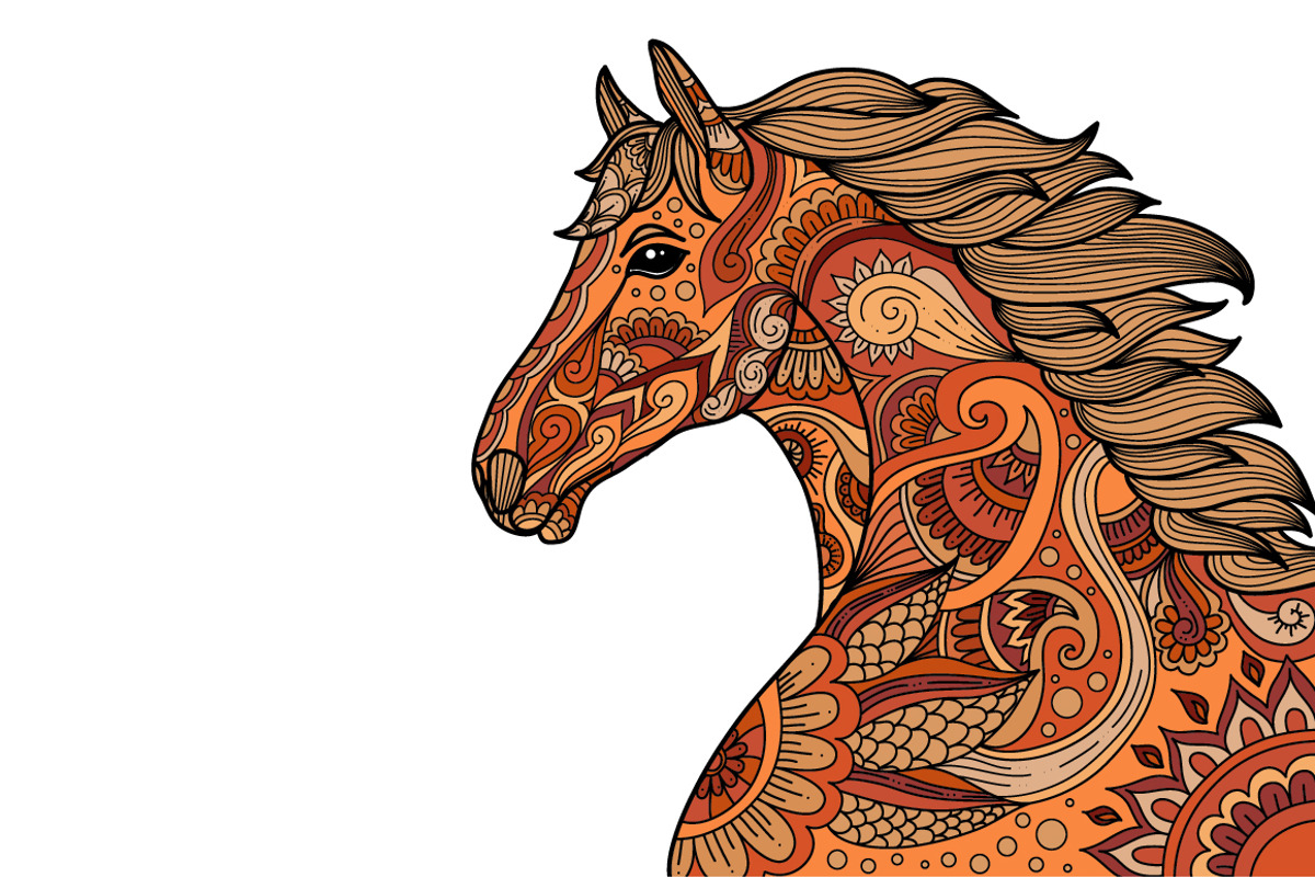 zen tangle animals and ornaments, a Decorative Illustration by Tierre3012 (Photo 15 of 24)