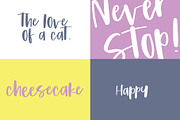 Without | Handwritten Font, a Script Font by Artstudio (Thumbnail 3 of 6)