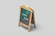 Sign Board Mockup, an Advertising Mockup by ulfatunnazira (Thumbnail 3 of 5)