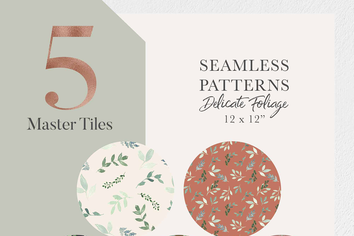 DELICATE FOLIAGE leaves greenery, an Illustration by Momo Studio (Photo 10 of 15)