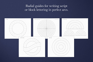 Lettering Guides Print & Procreate