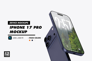 iPhone 17 Pro Mockup