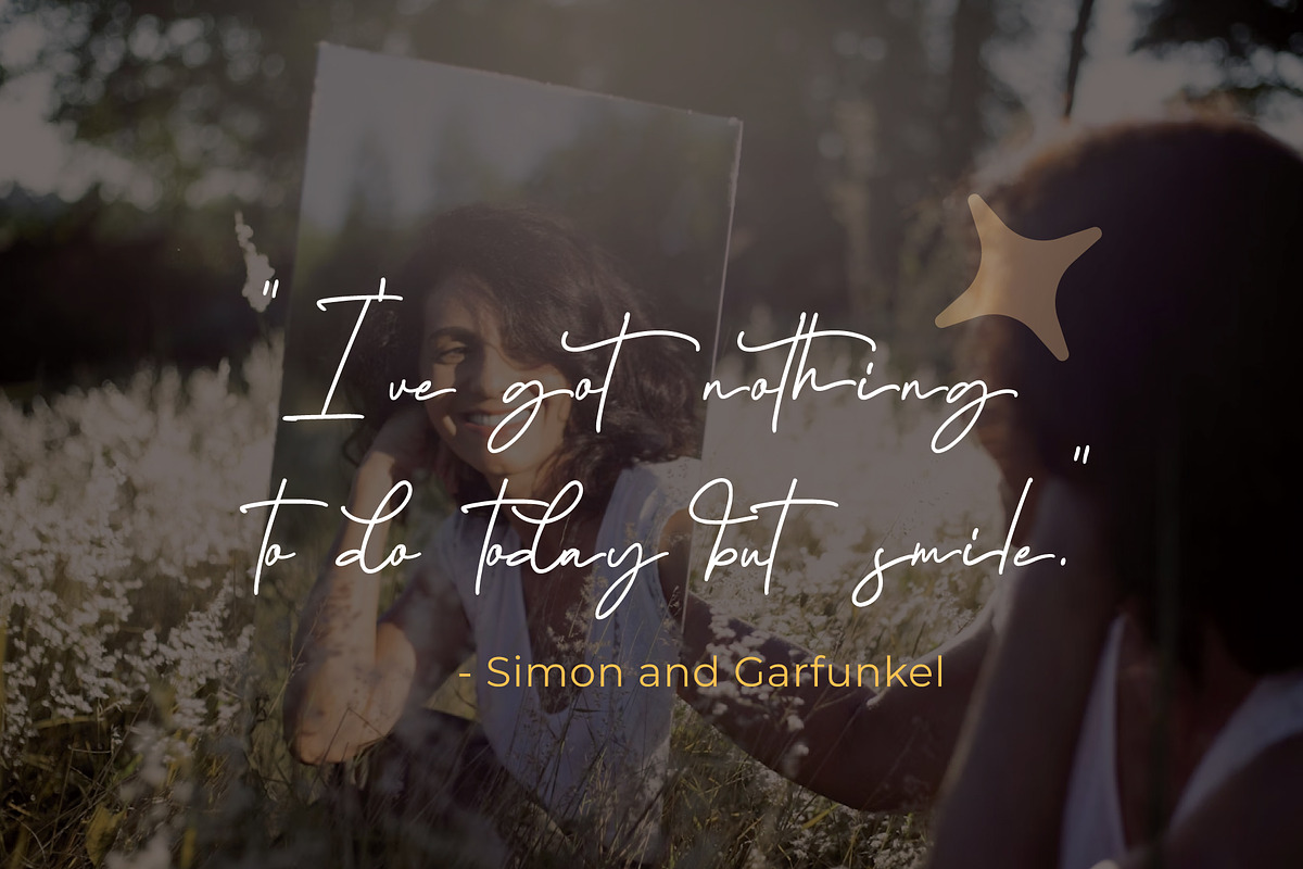 Belitha - Script Handwritten, a Script Font by Lettermine (Photo 2 of 10)