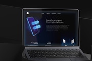 Blockchain Website Template, a Landing Page Template by Glyphminds Studios (Thumbnail 2 of 3)